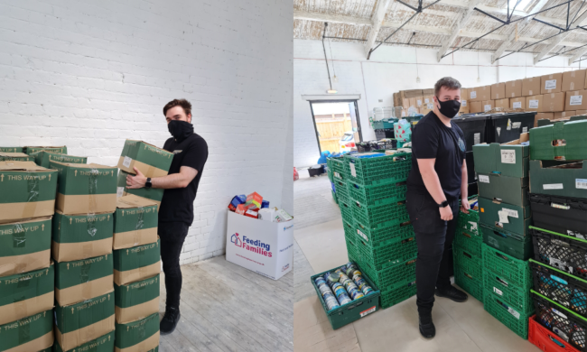 Food packing website Charity Day