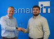 Tony WIlson and Kelvyn Robinson celebrate 10 years at Smart IT